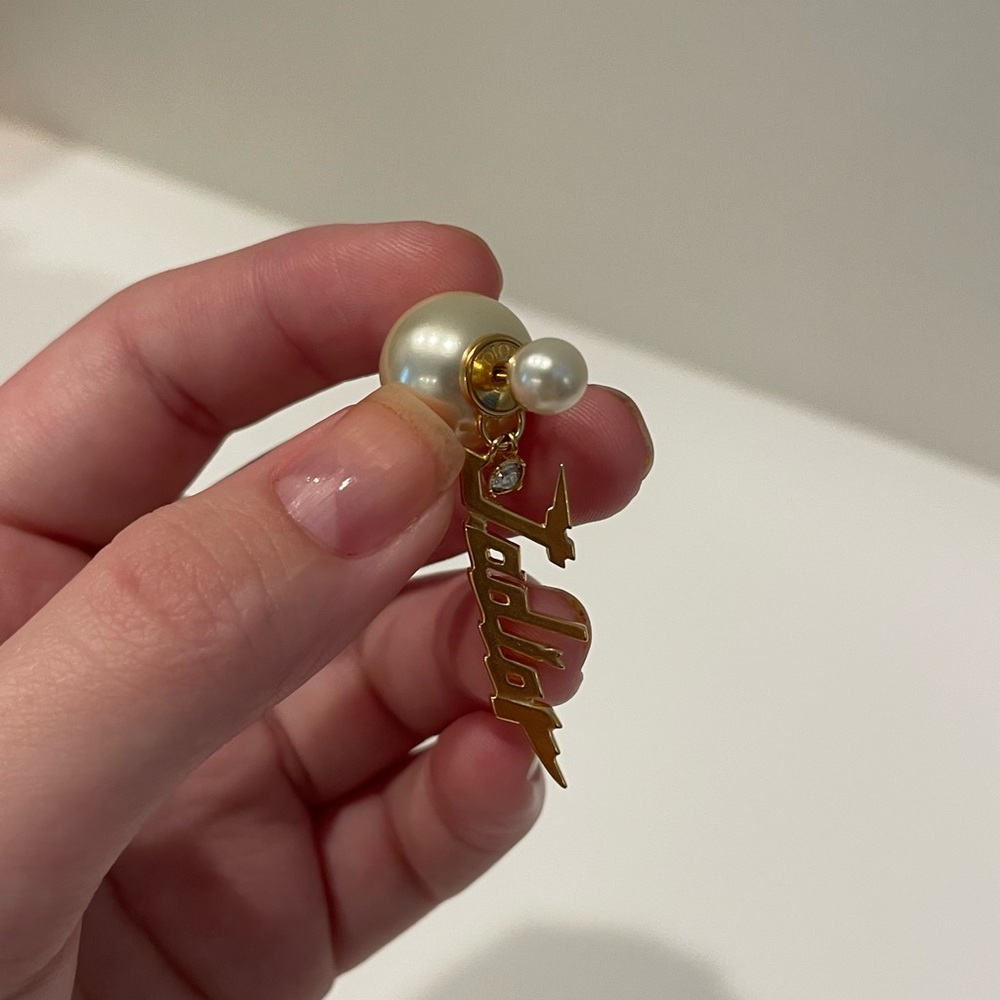 Brand NWT Christian Dior Tribales Earrings - Picture 3 of 6